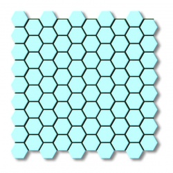 سرامیک ساده استخری BLU7 سایز شش ضلعی البرز 