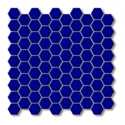 سرامیک ساده استخری BLU5  سایز شش ضلعی البرز 
